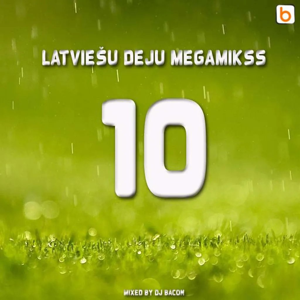 Miksa “Latviešu Deju Megamikss 10” vāka attēls