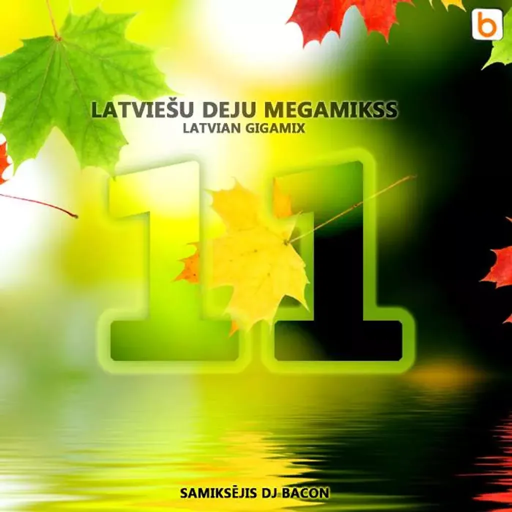 Miksa “Latviešu Deju Megamikss 11” vāka attēls