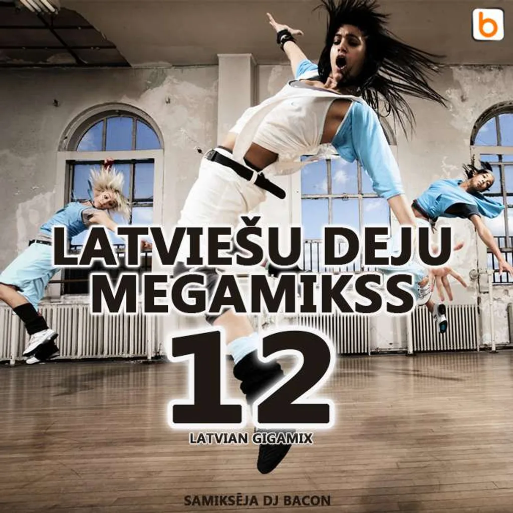 Miksa “Latviešu Deju Megamikss 12” vāka attēls