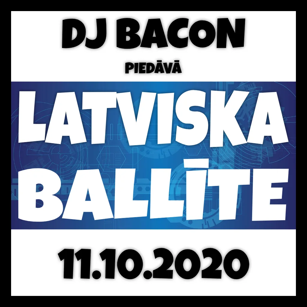 Miksa “Latviska ballīte 11.10.2020 (Live @ Facebook)” vāka attēls