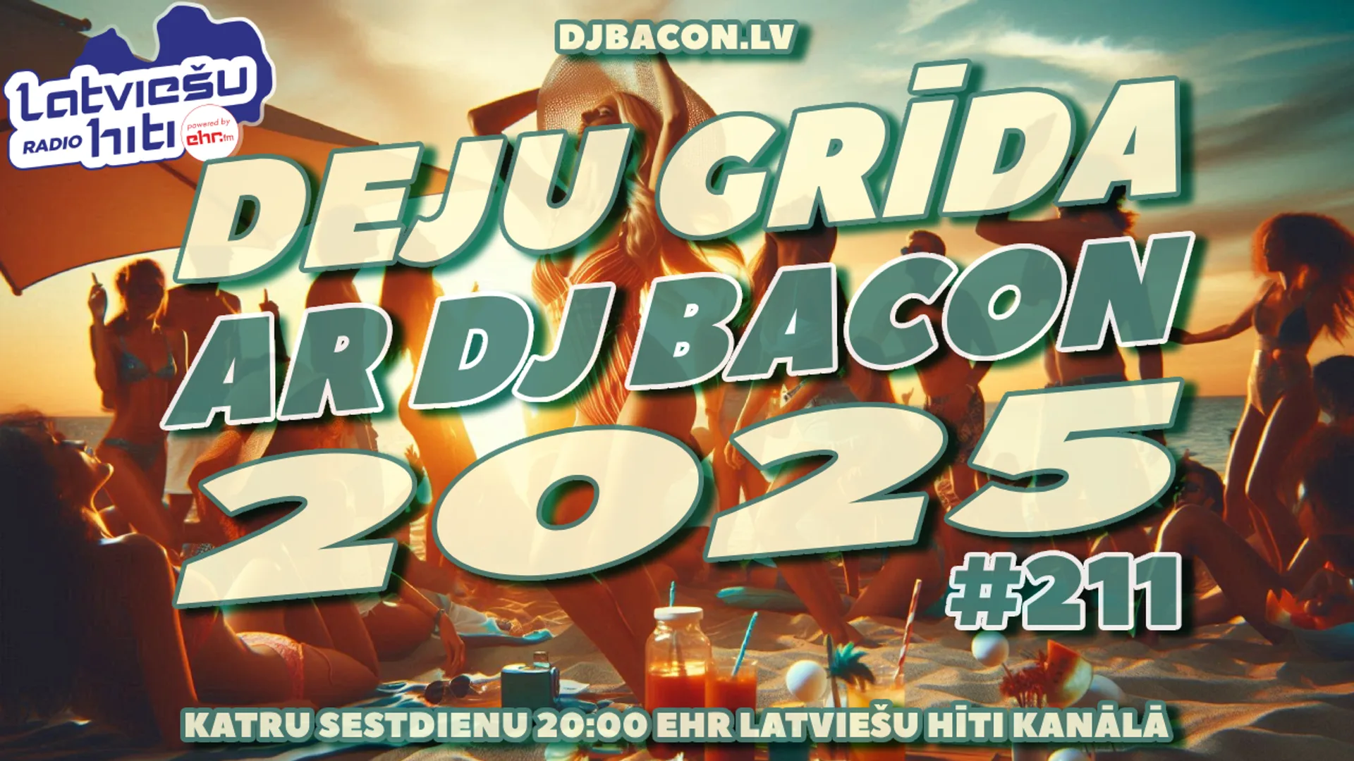 Wide artwork for Deju Grīda 211 (09.08.2025)