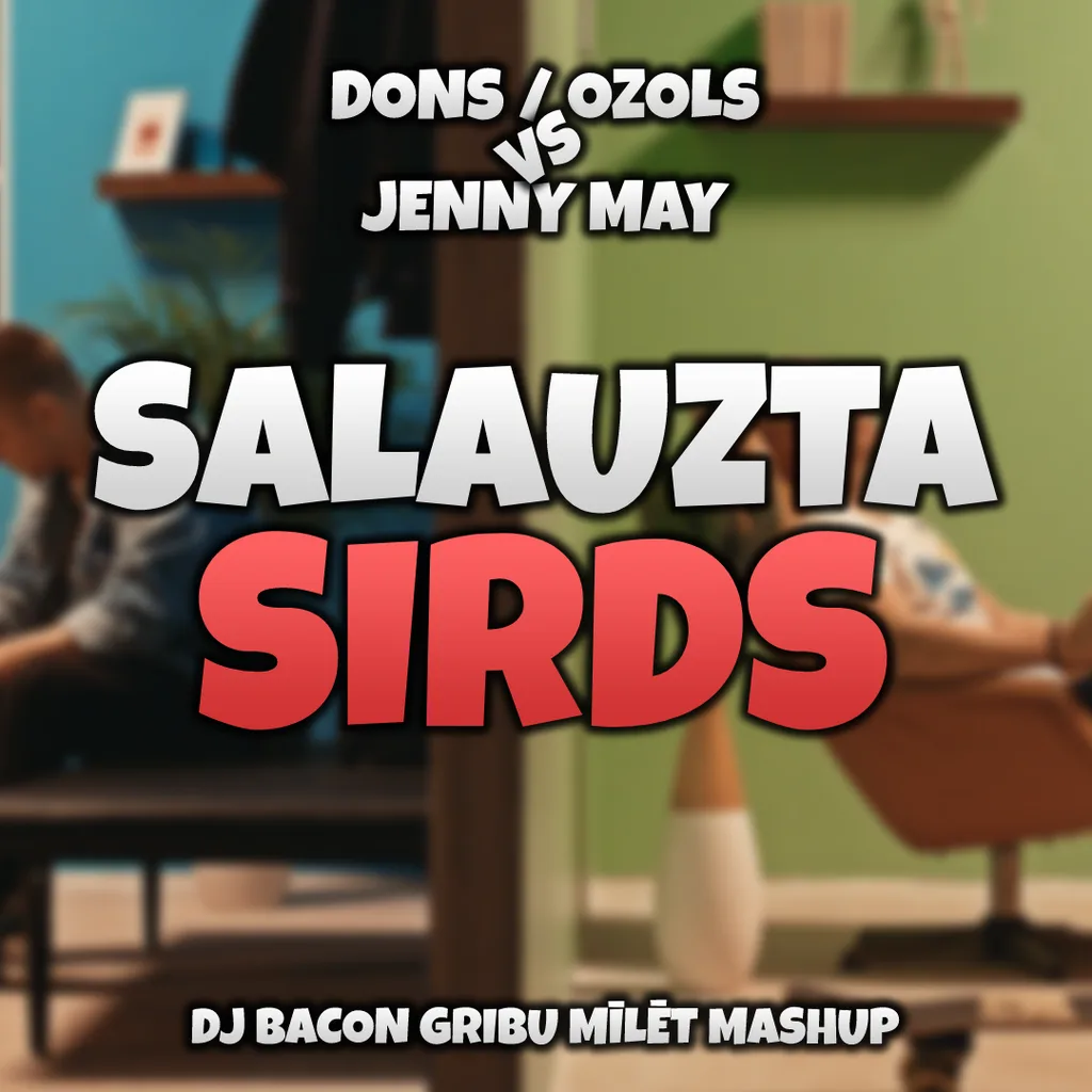 Miksa “Dons feat Ozols vs Jenny May - Salauzta Sirds (Dj Bacon Gribu Mīlēt Mashup)” vāka attēls