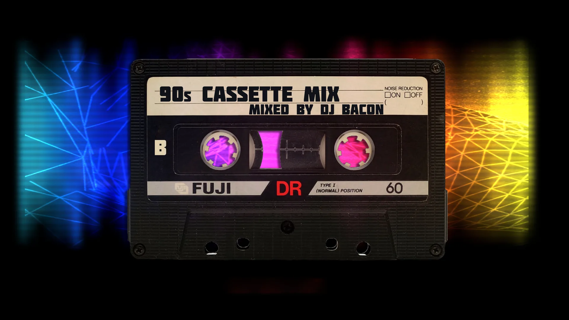 Wide artwork for 90s Cassette Mix 1 (Side B)