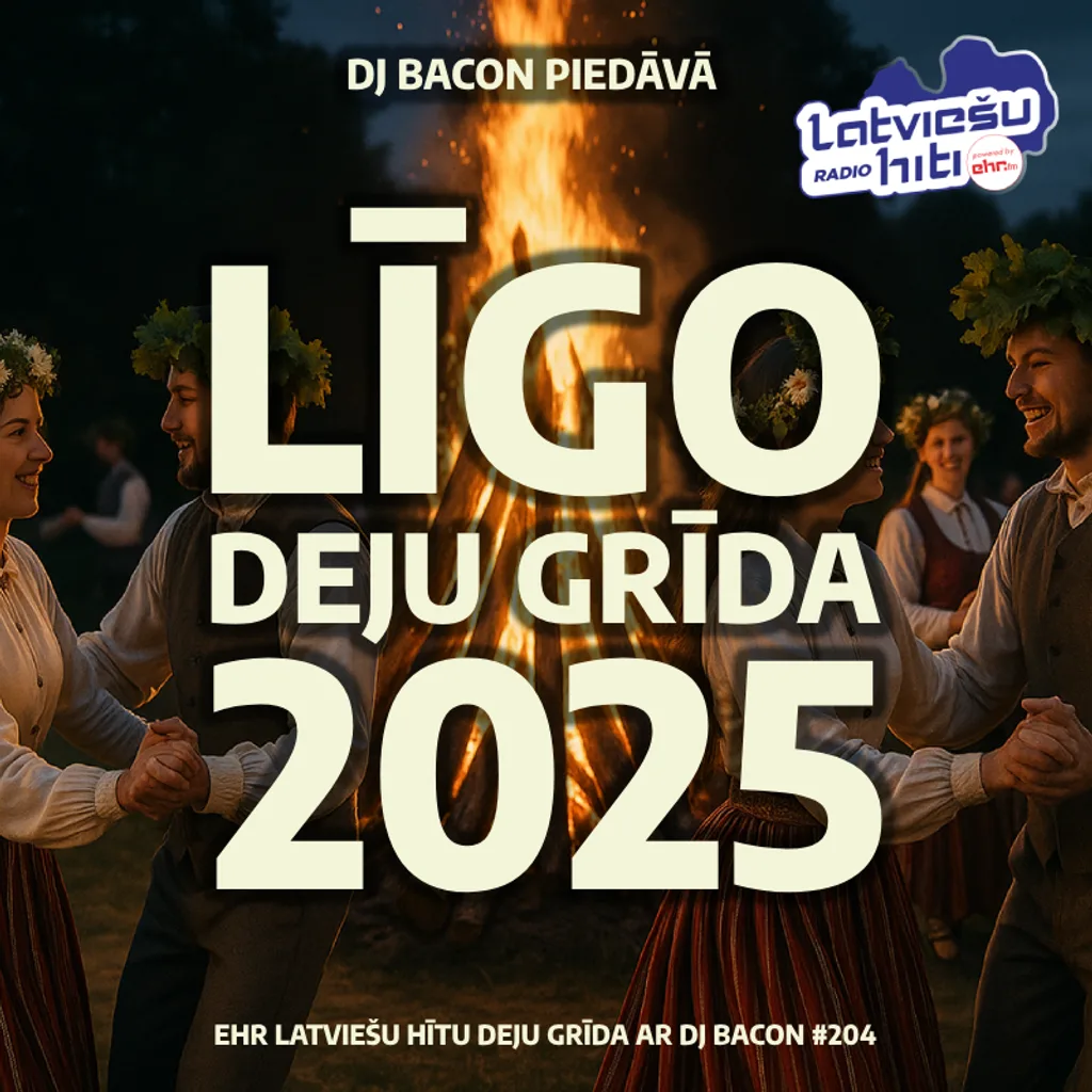 Miksa “(Līgo) Deju Grīda 204 (23.06.2025)” vāka attēls