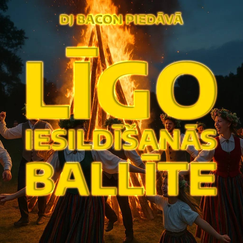 Miksa “Līgo Iesildīšanās Ballīte” vāka attēls