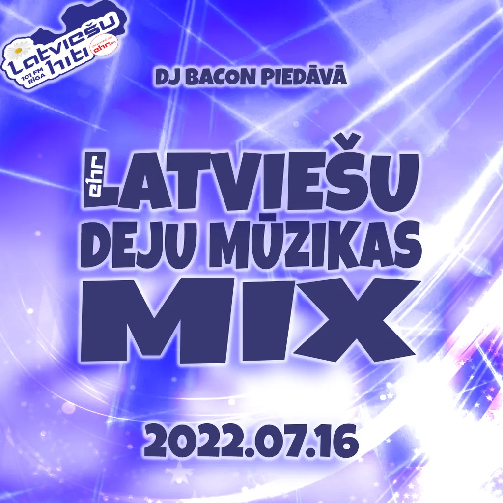 Miksa “EHR Latviešu Deju Mūzikas Mix 2022-07-16 (2. daļa)” vāka attēls