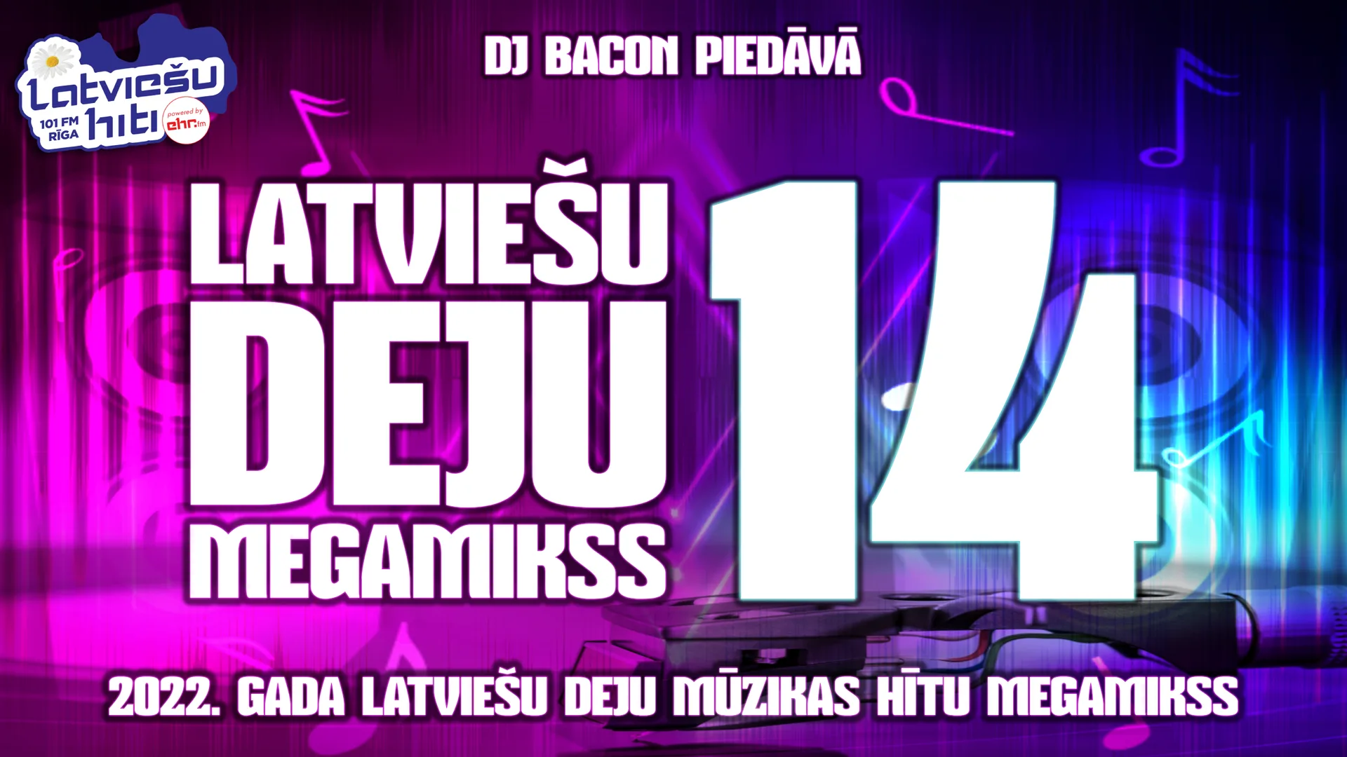 Wide artwork for Latviešu Deju Megamikss 14