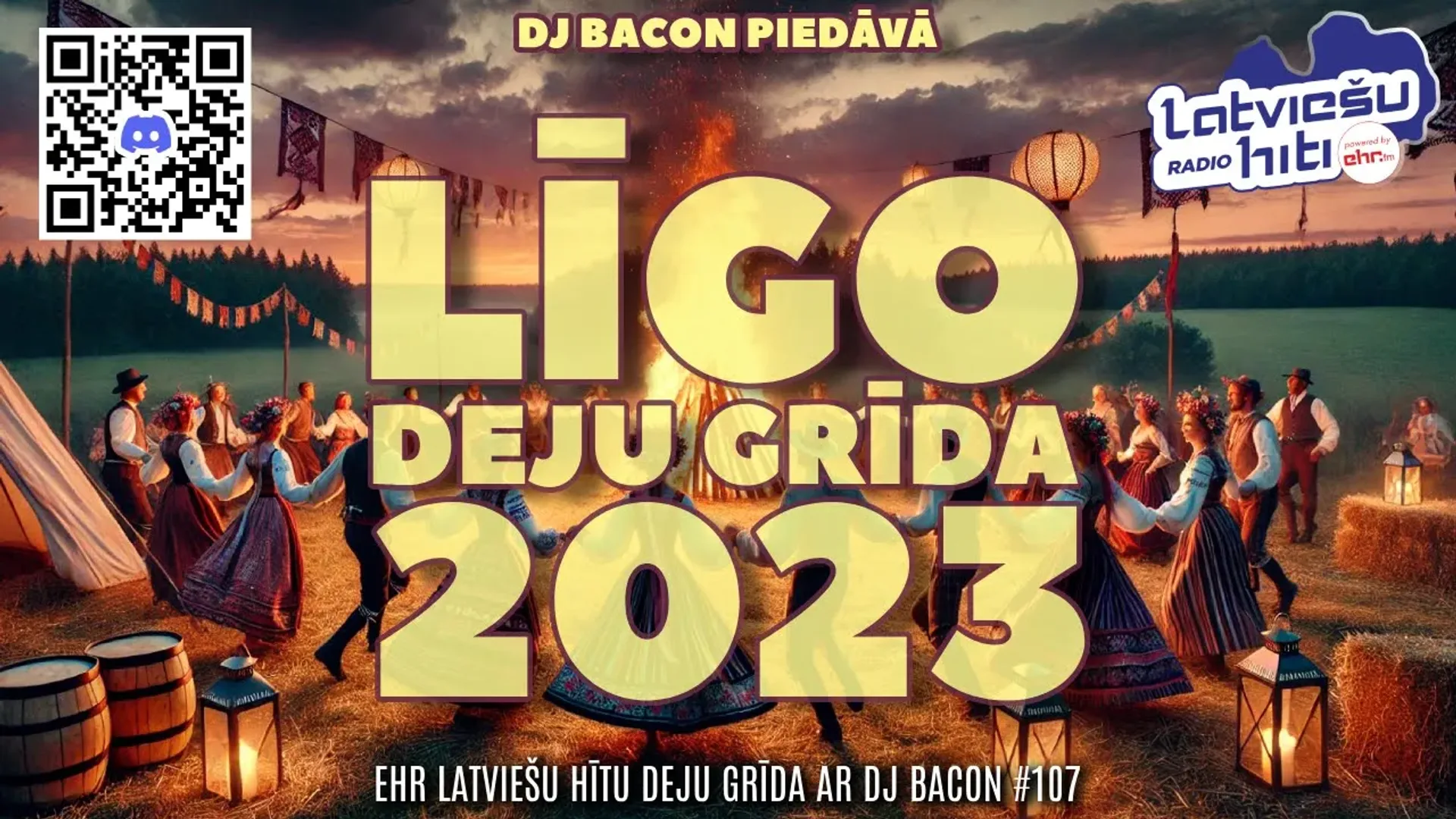 Wide artwork for (Līgo) Deju Grīda 107 (24.07.2023)