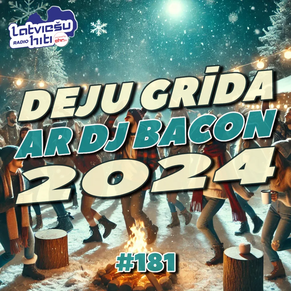 Miksa “Deju Grīda 181 (14.12.2024)” vāka attēls