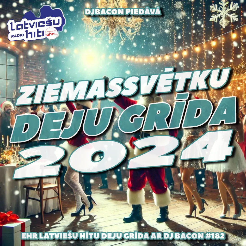 Miksa “(Ziemassvētku) Deju Grīda 182 (21.12.2024)” vāka attēls