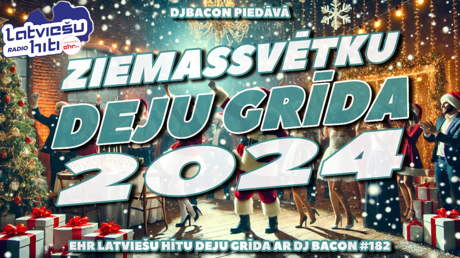 Miksa “(Ziemassvētku) Deju Grīda 182 (21.12.2024)” platekrāna attēls
