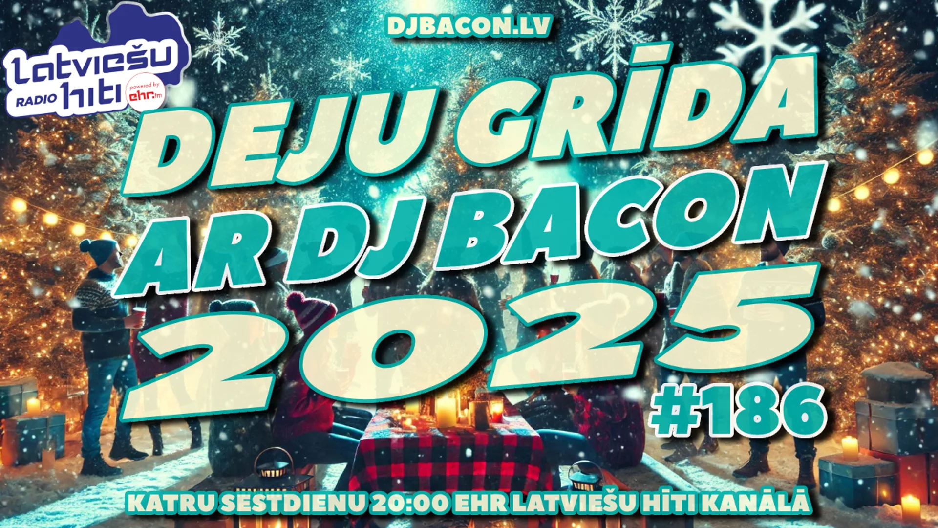Wide artwork for Deju Grīda 186 (25.01.2025)