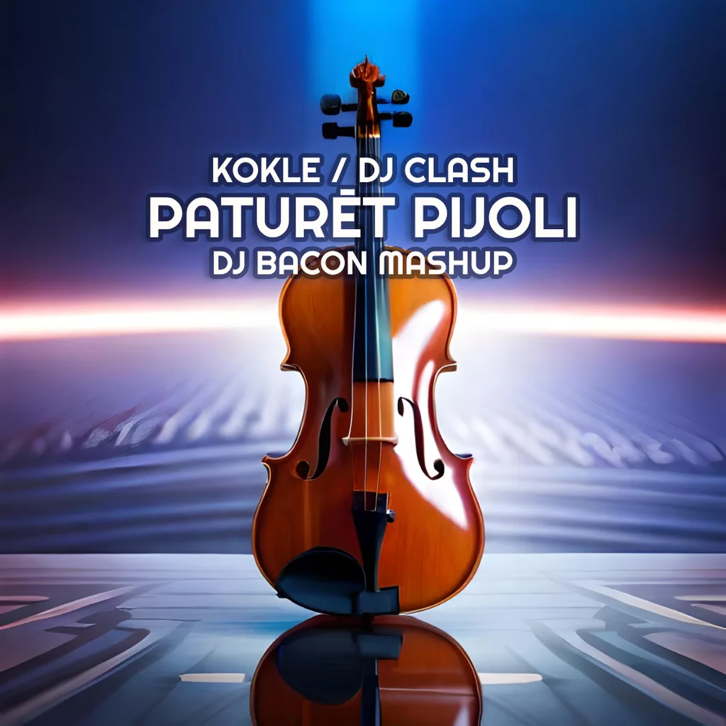 Cover artwork for Kokle vs Dj Clash - Paturēt Pijoli (Dj Bacon Mashup)