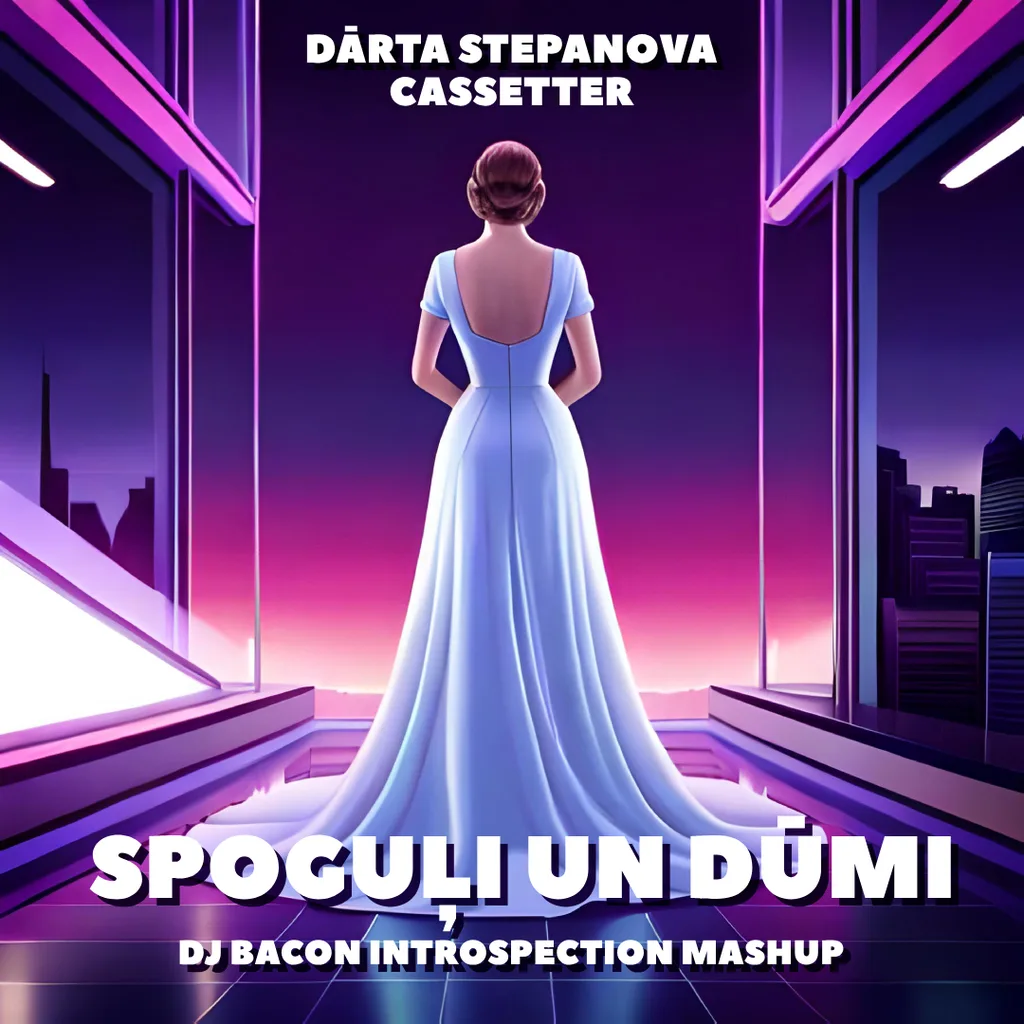 Cover artwork for Dārta Stepanova vs Cassetter - Spoguļi un Dūmi (Dj Bacon Introspection Mashup)