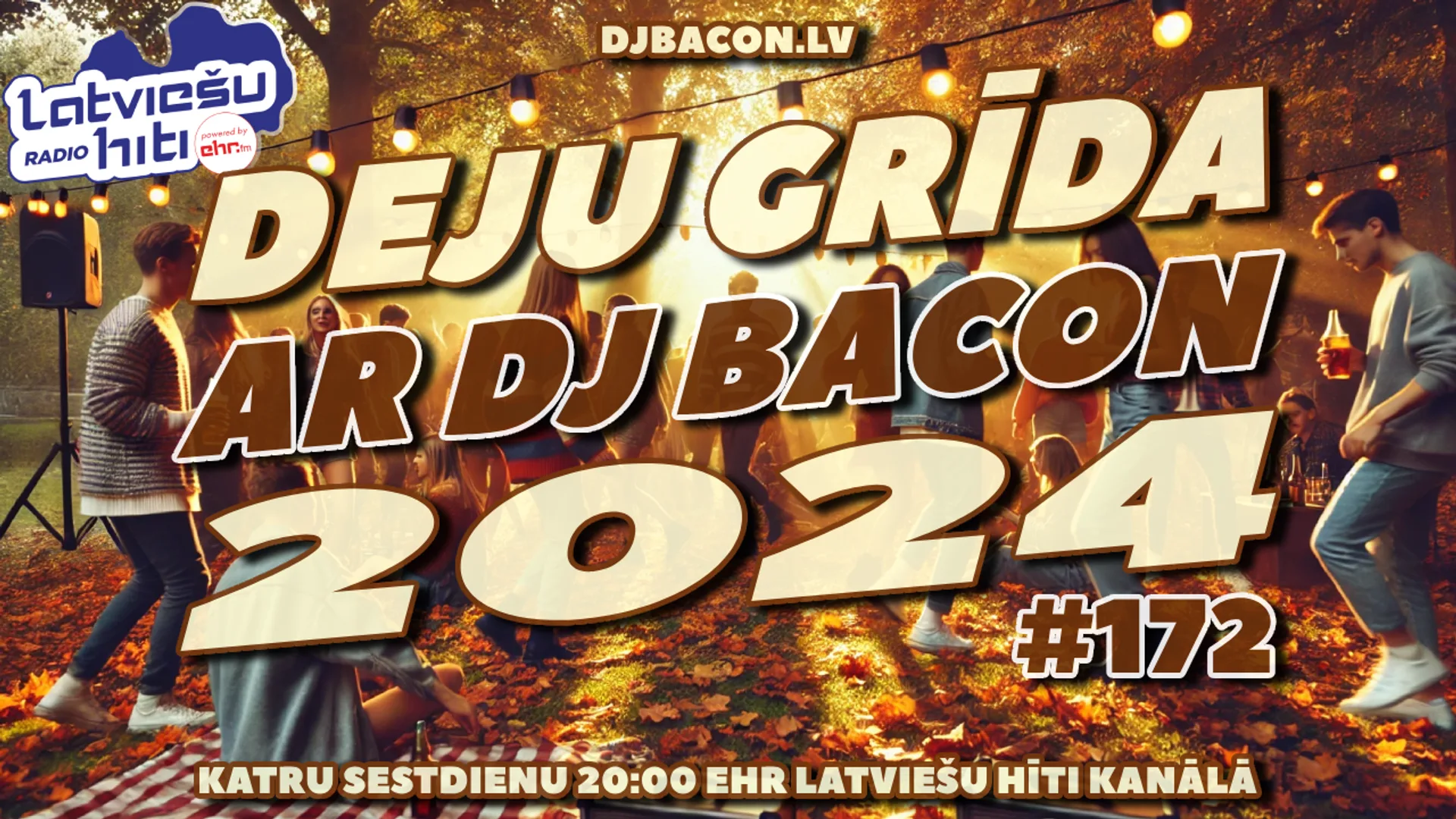 Wide artwork for Deju Grīda 172 (12.10.2024)