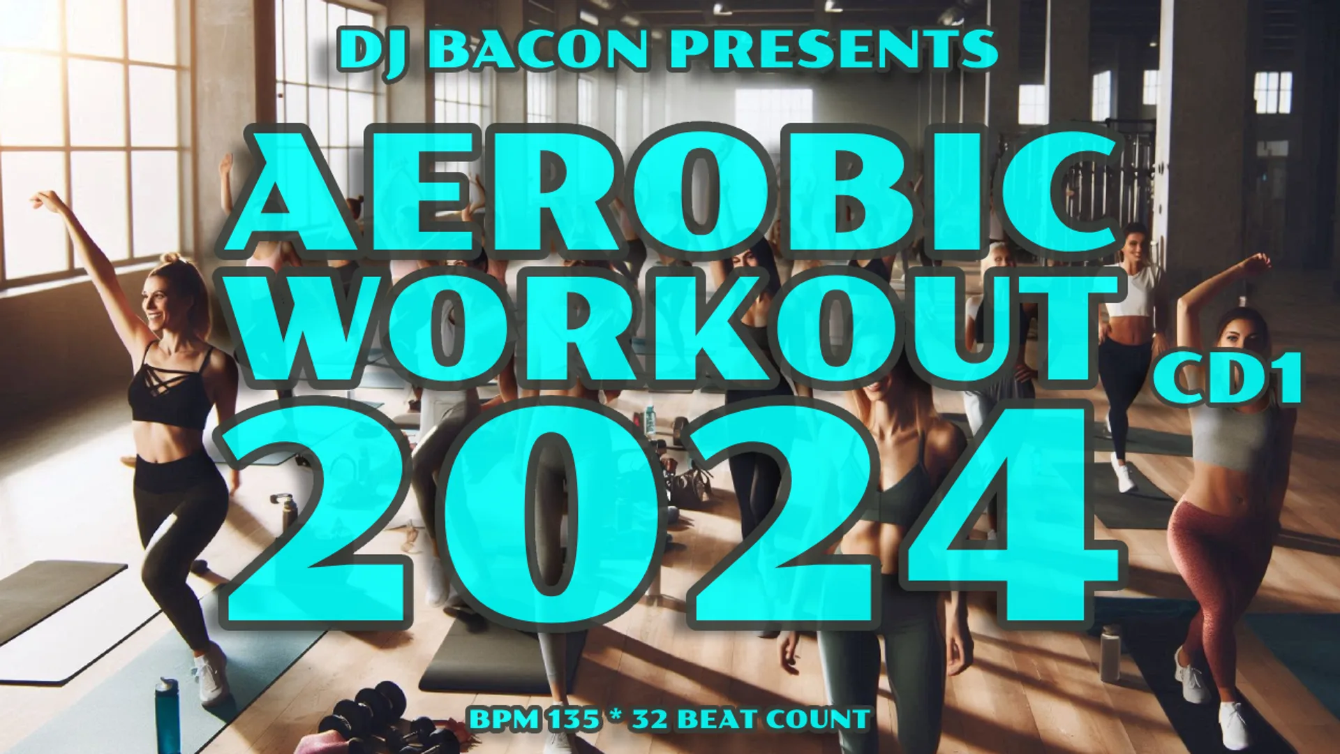 Wide artwork for Aerobic Workout 2024 CD1