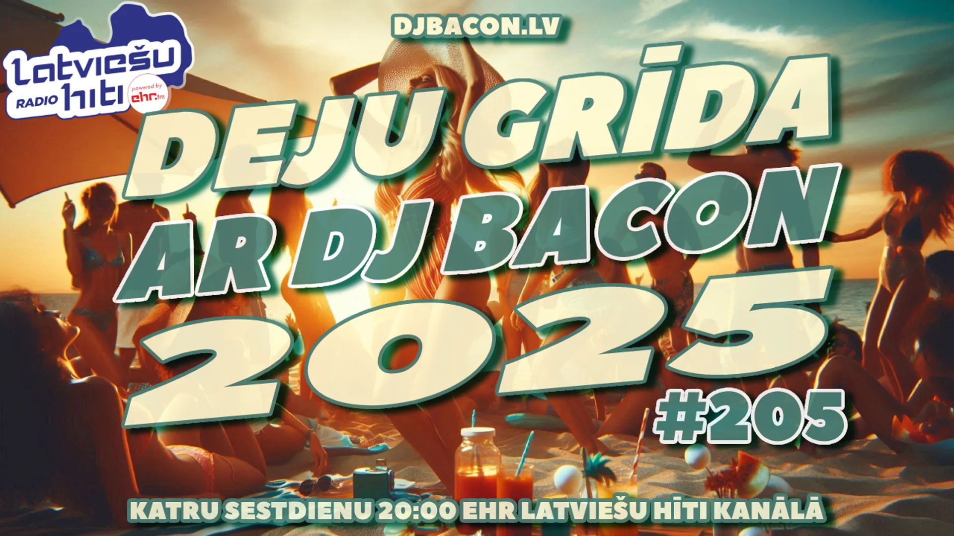 Wide artwork for Deju Grīda 205 (28.06.2025)