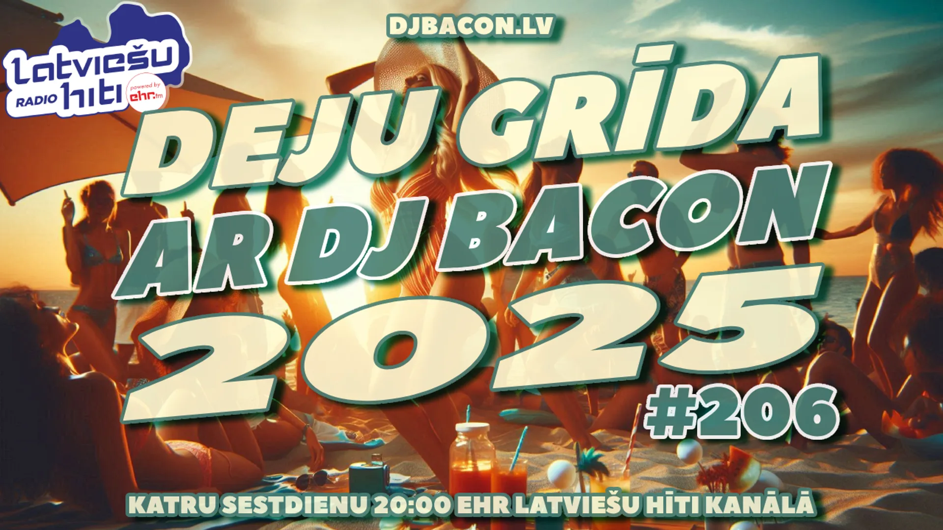 Wide artwork for Deju Grīda 206 (05.07.2025)