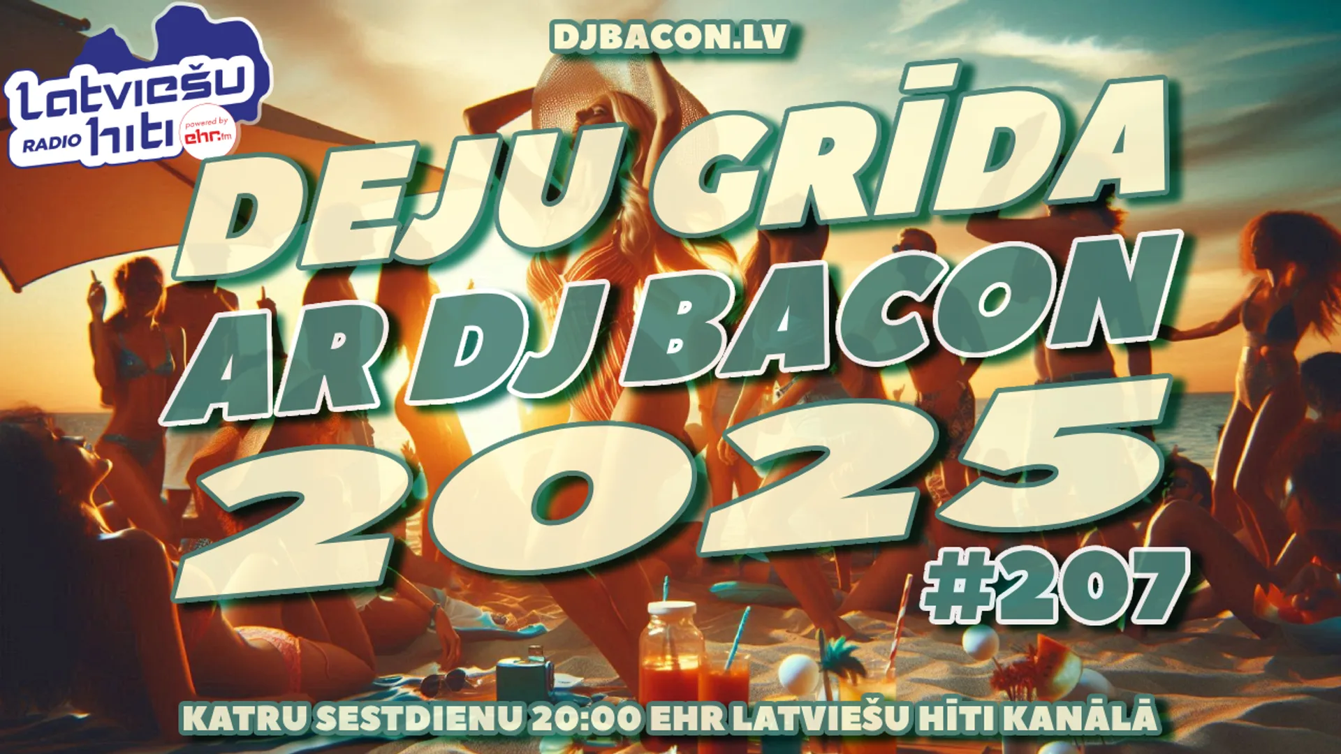 Wide artwork for Deju Grīda 207 (12.07.2025)