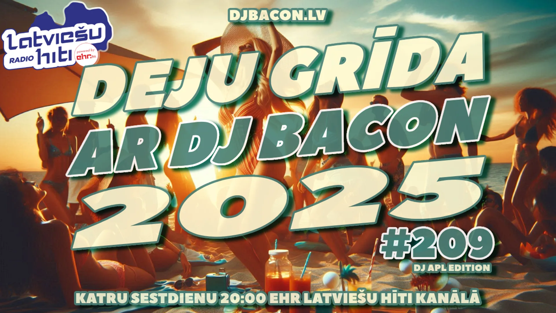 Wide artwork for Deju Grīda 209 (26.07.2025)