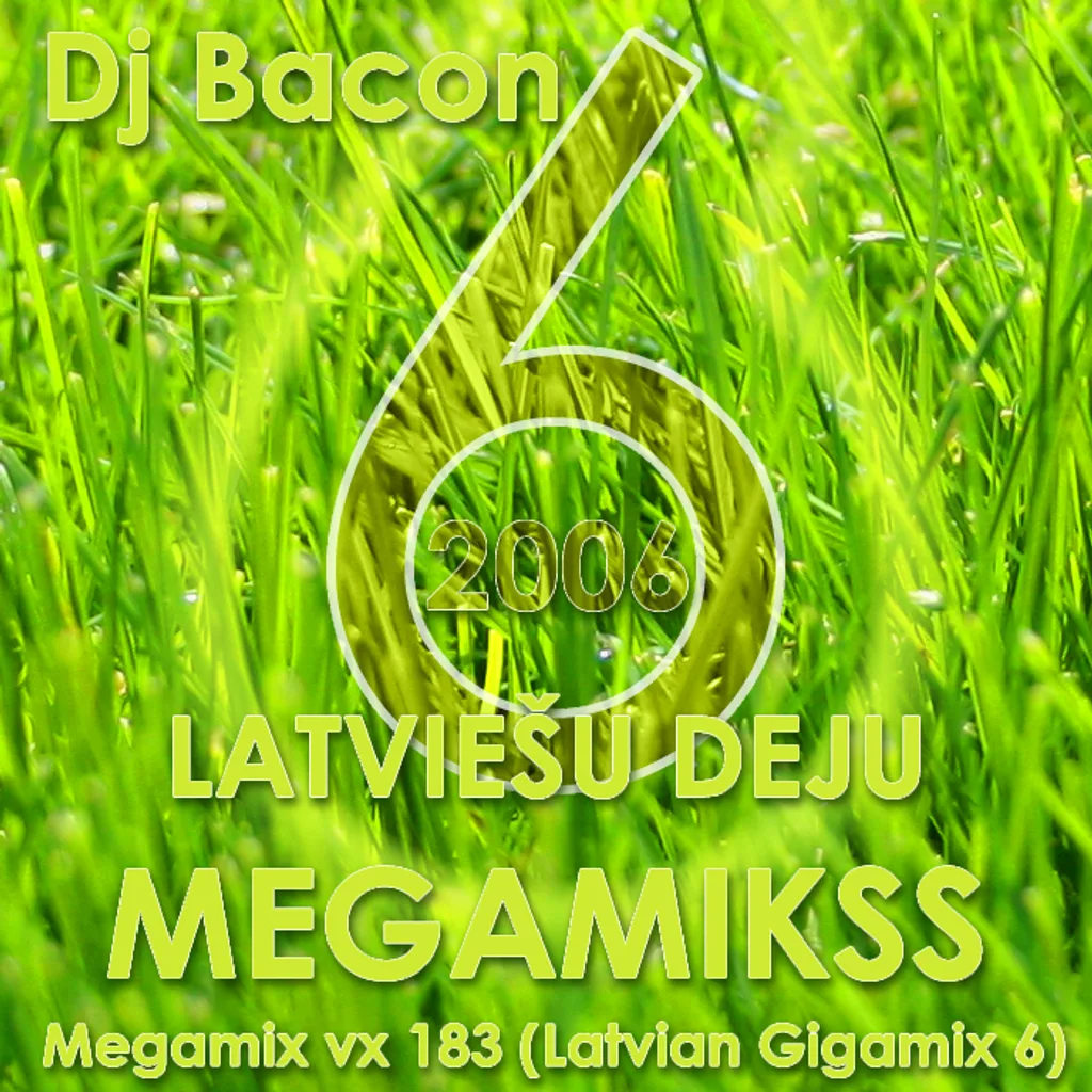 Miksa “Latviešu Deju Megamikss 6” vāka attēls
