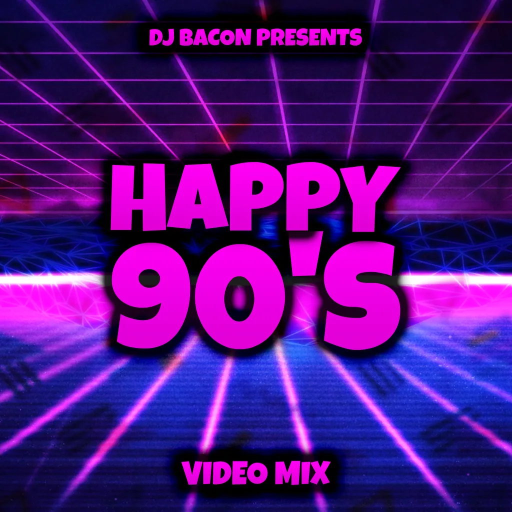 Miksa “Happy 90's Video Mix” vāka attēls