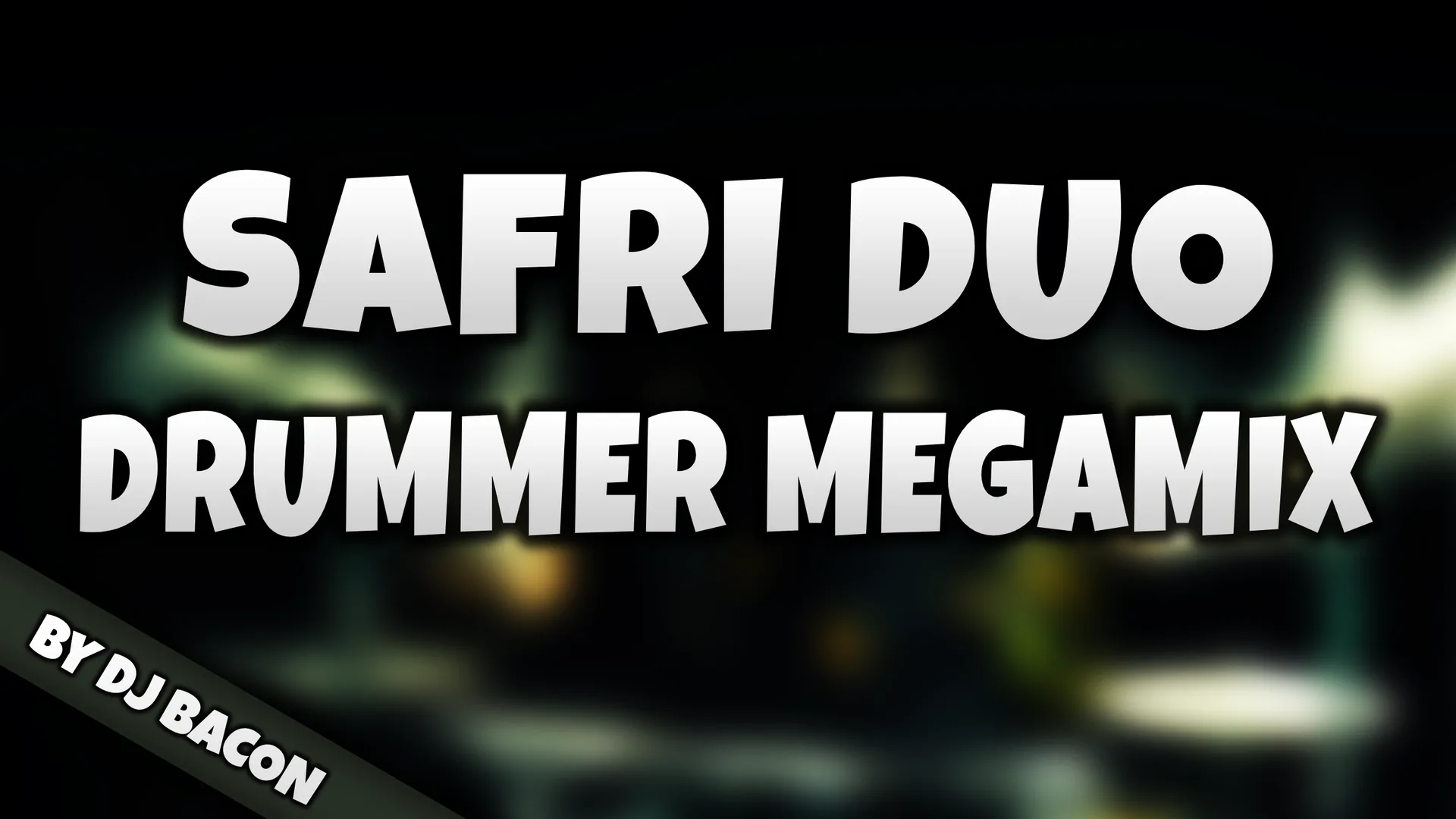 Wide artwork for Safri Duo - Drummer Megamix